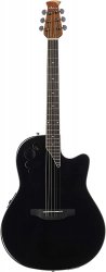 APPLAUSE AE44II-5S Elite Mid Cutaway Black Satin