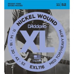 D`Addario EXL116 XL NICKEL WOUND