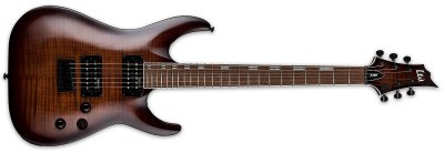 ESP LTD H-200FM Dark Brown Sunburst