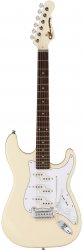 G&L Tribute Comanche Olympic White Jatoba