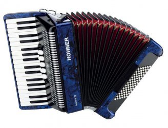 Hohner BRAVO III 72 Dark Blue