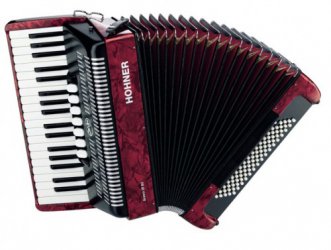 Hohner BRAVO III 80 Red