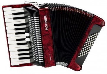 Hohner BRAVO II 48 Red