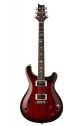 PRS SE HOLLOWBODY STD FIRE RED,  