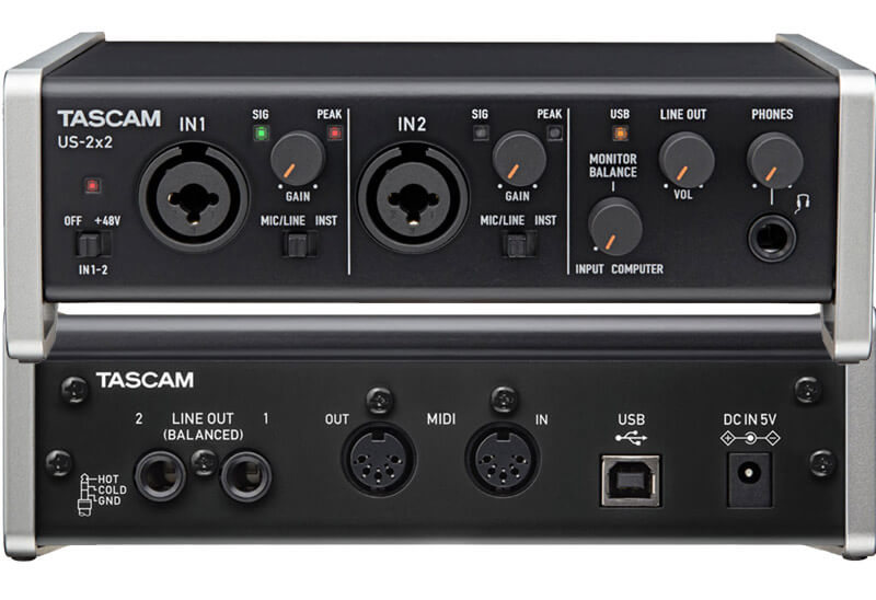 Внешняя звуковая карта tascam us 600