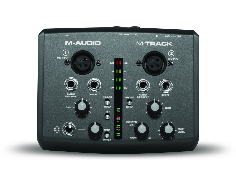 Внешняя звуковая карта m audio m track duo